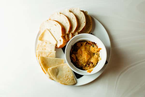 Fire Roasted Poblano & Artichoke Dip