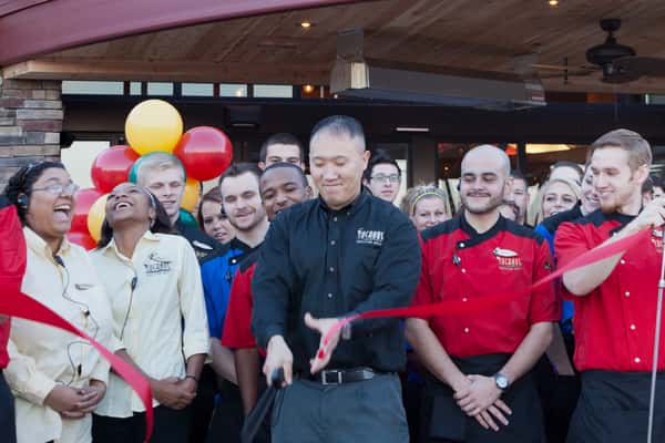 Ribbon cutting ceremony