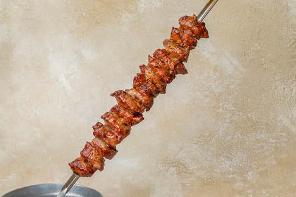 Bacon-wrapped Center-cut Sirloin Skewer