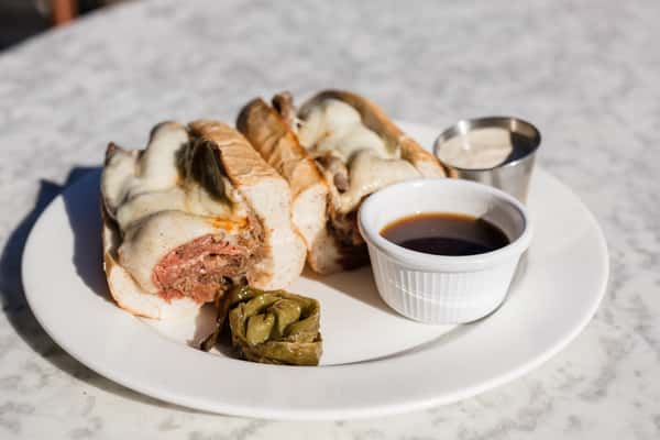 Prime Rib French Dip Sandwich