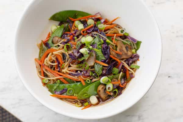 Thai Ginger Noodle Bowl