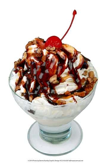 ice cream sundae
