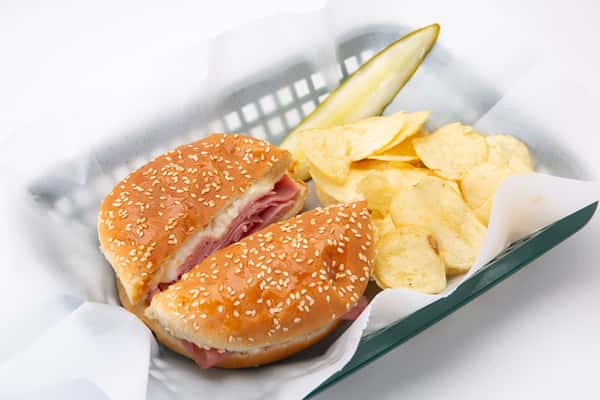 Ham And Cheese (Round Bun)