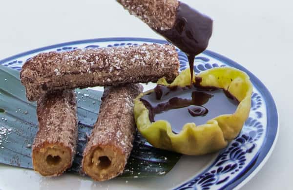 Churros con Chocolate
