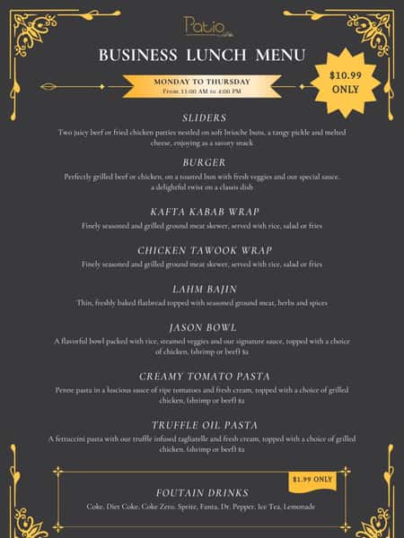 🍽️ BUSINESS LUNCH IS HERE! 🥗

Looking for a delicious lunch without spending too much? We’ve got you! 😍

Join us Monday–Thursday, 11 AM–4 PM for our new Business Lunch!

🍴 Food — only $10.99
🥤 Drinks — only $1.99

Perfect for a quick lunch break, a business meeting, or catching up with friends.

📍 Come hungry, leave happy! ❤️

#BusinessLunch #LunchSpecial #LunchDeal #HoustonEats #houstonfoodie