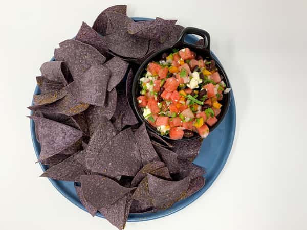 Watermelon Salsa with Chips