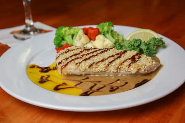 Macadamia Crusted Orange Roughy