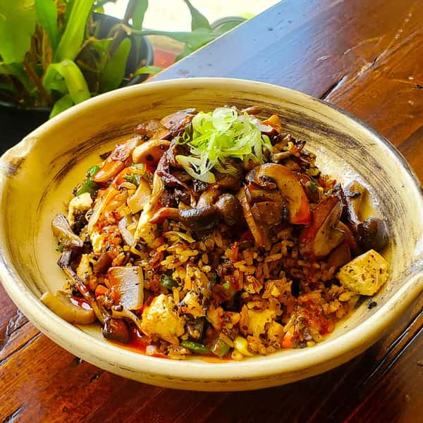 Mushroom fried rice