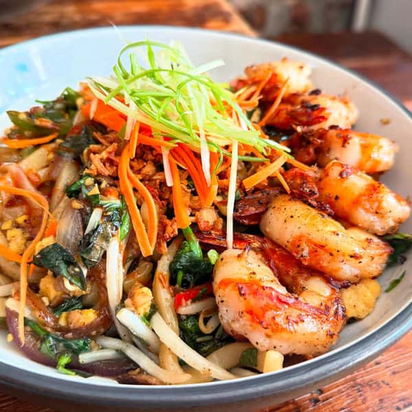 burbon bacon drunken udon