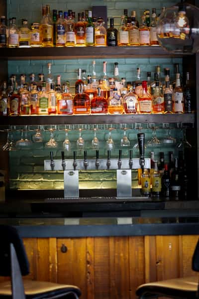 District Table and Bar Interior Bar