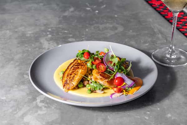Potato Encrusted Flounder