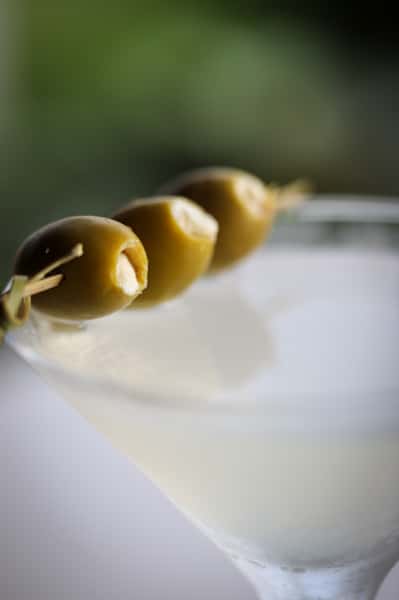 Dirty martini