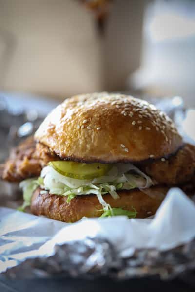 Fried Chicken Sando