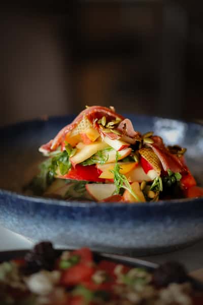 GA peach salad