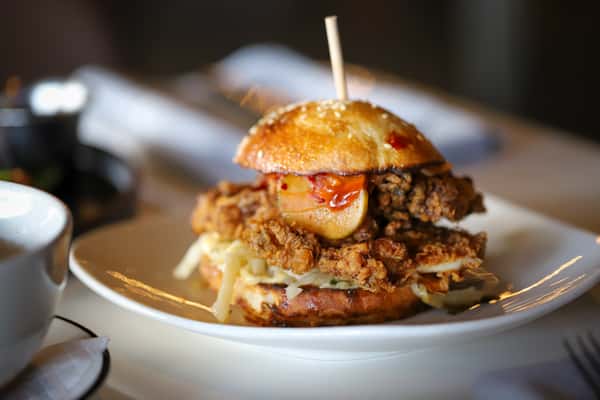 Korean Chicken Sando