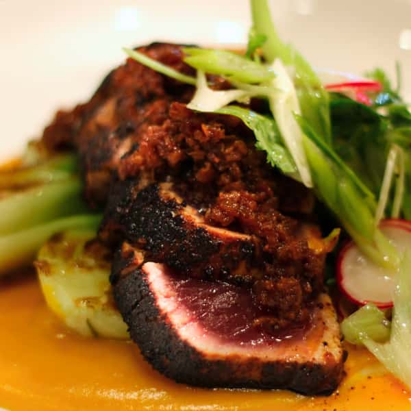 Kimchi Encrusted Tuna