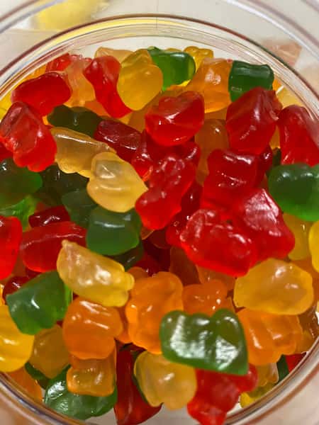 colorful gummy bears