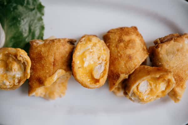 Buffalo Chicken Egg Rolls Platter