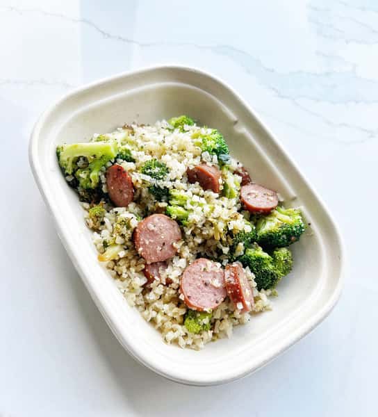 Clean Plate Smoked Turkey Sausage Skillet
