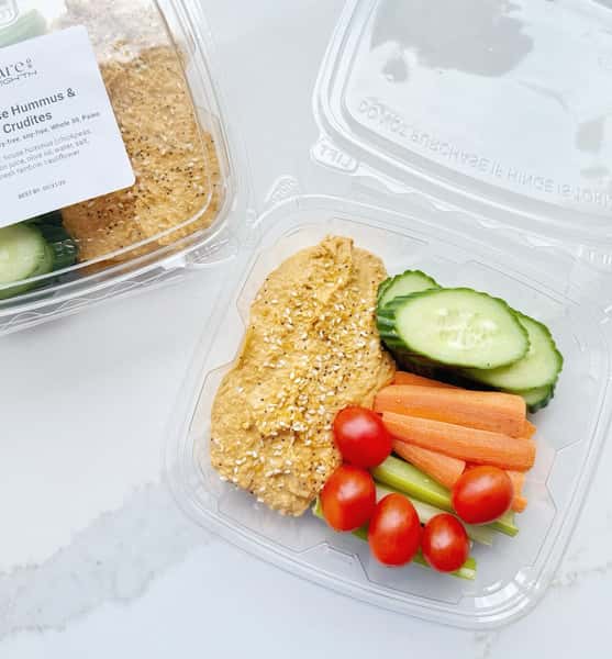 Hummus & Crudite Snack Box
