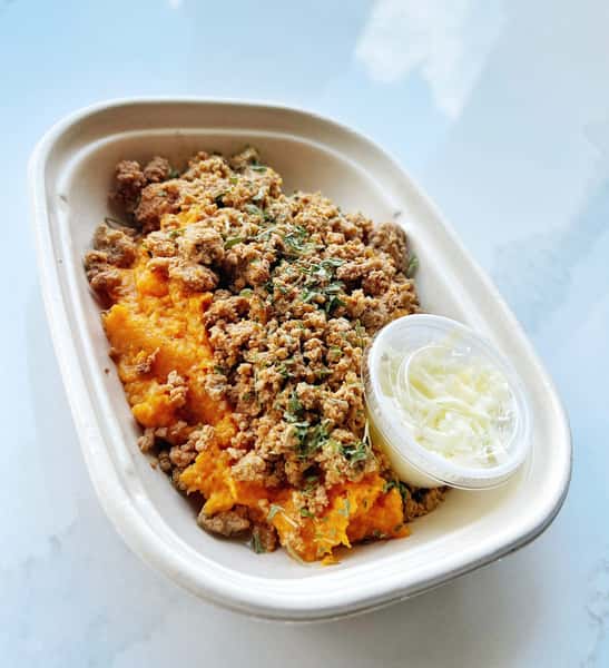 Clean Plate Double Baked Chipotle Turkey Sweet Potato
