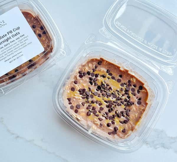 Chocolate PB Overnight Oats