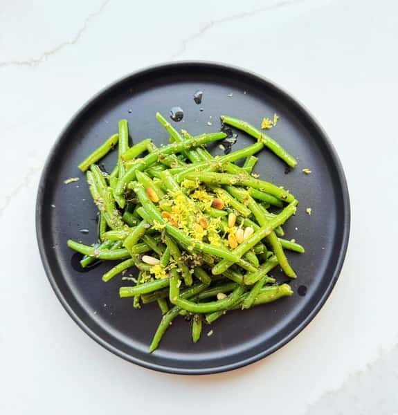 Green Beans Gremolata