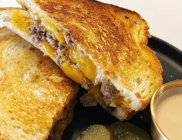 Cheeseburger Grilled Cheese