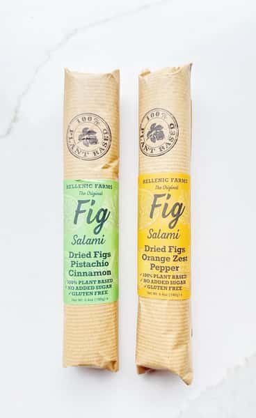 Vegan Fig Salami