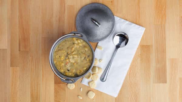 Roasted Corn Chowder with Poblano Chiles
