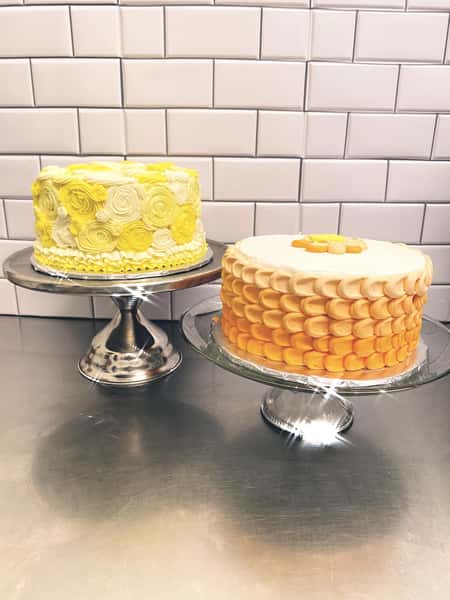 Lemon and Orange cakes
