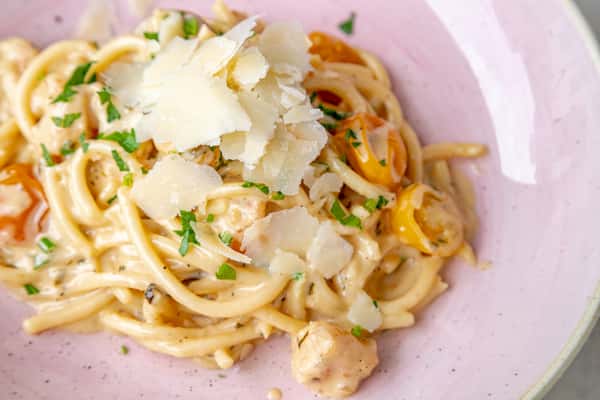 Angel Hair Pasta with Prawns