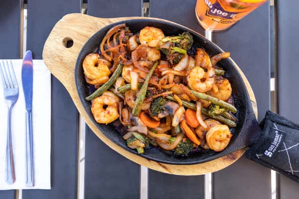 fiery asian shrimp