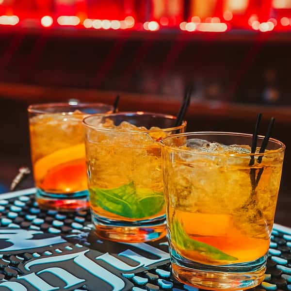 Three cocktails