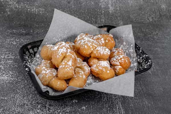 Pope of G-Village New York Zeppoles