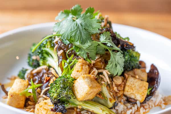 Szechuan Broccoli + Tofu