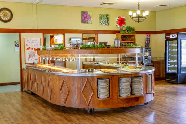 buffet table