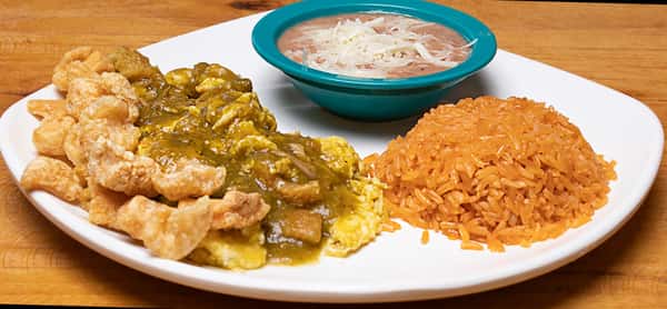 Chicharon Con Huevo