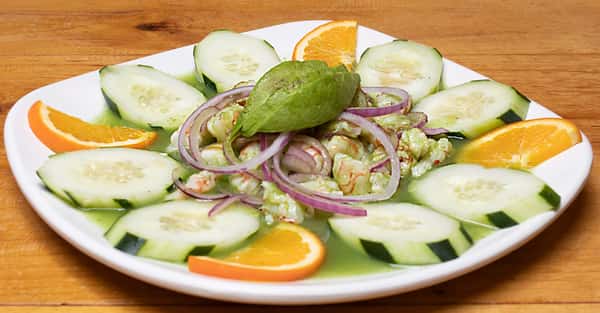 Aguachiles Camarones
