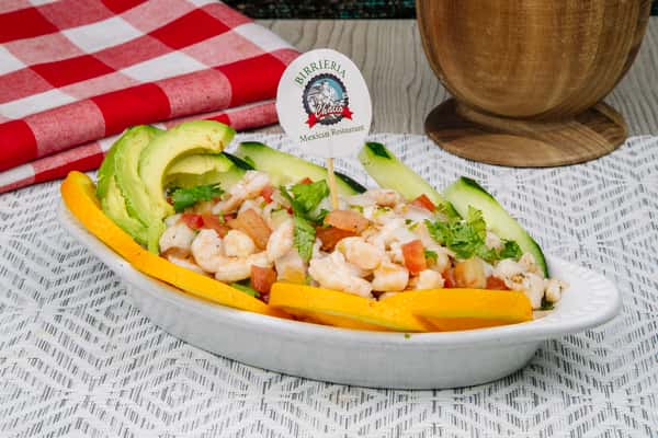 Ceviche Camaron Plato