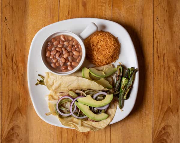 Nopal Taco Combo
