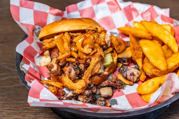 Burnt Ends Sandwich