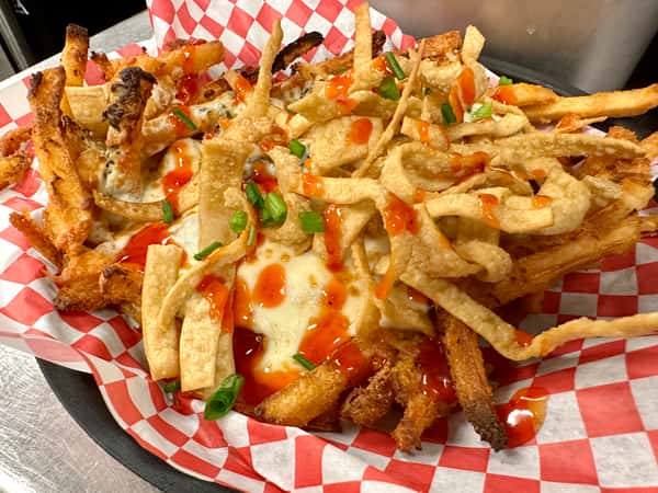 Crab Rangoon Loaded Fries