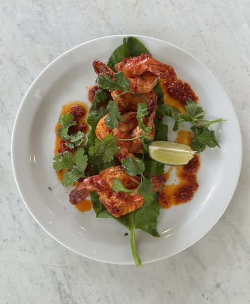 Grilled Black Tiger Shrimp