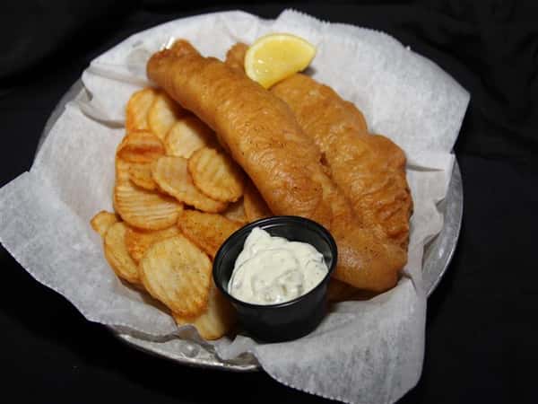 Fried fish and chips