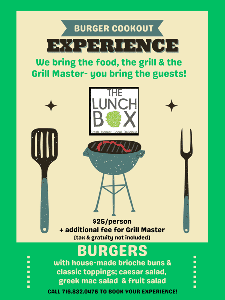 Burger Cookout Experience