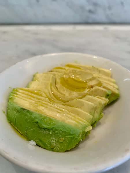 Side avocado