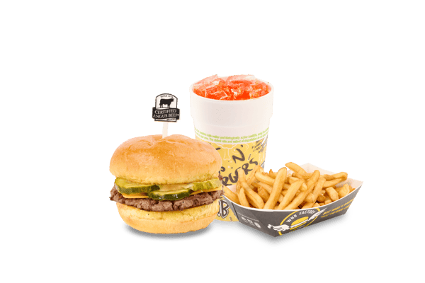 Steakburger w/Cheese Combo