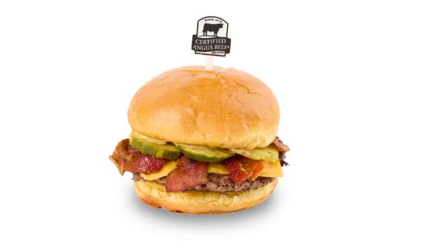 Steakburger with Bacon & Cheese