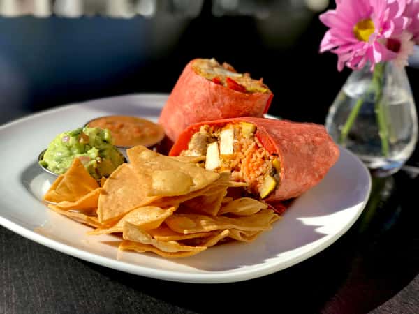 Grilled Jidori Chicken Wrap